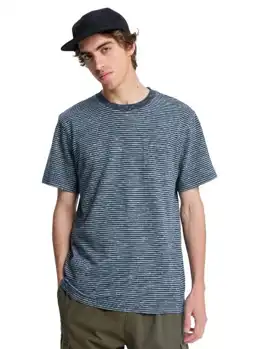Lopaz Striped Pocket T-shirt