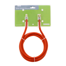 Gasslang PVC 1/4 links x Quick Release 3m
