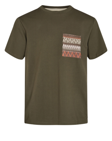 Akkikki Print Pocket T-shirt