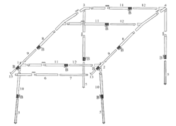 Frame Quattro Staal 25mm 225-275 EG