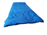 CAMPGURU SLAAPZAK HIPSEP COTTON (BLAUW)