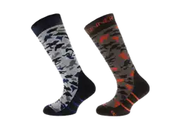 Ski Sokken Camo - Double Pack