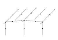 Frame Voortent Aluminium 28mm 270/300