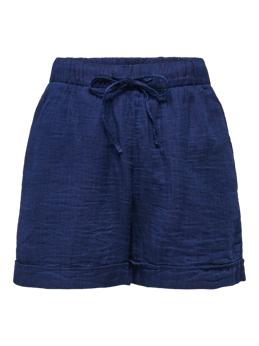 Leoni Seersucker Pull-On Shorts