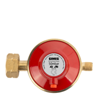 Universele Gasregelaar Afblaas 1/4 Inch Links 50Mbar