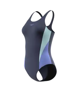 Colourblock Splice Muscleback Zwempak