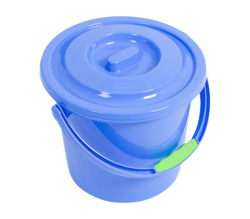Toiletemmer 6,5 liter + Deksel
