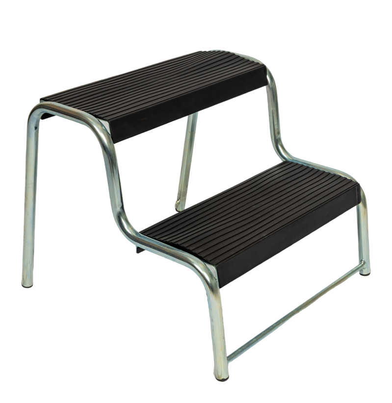 Dubbele opstap staal