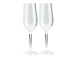 Champagne glazen 2st.