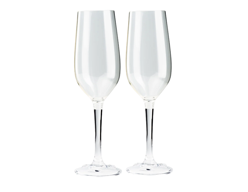Gsi Champagne glazen 2st.