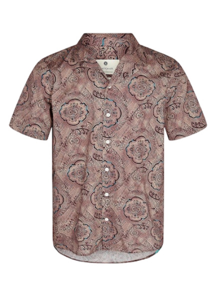 Leo Poplin Aop Blouse