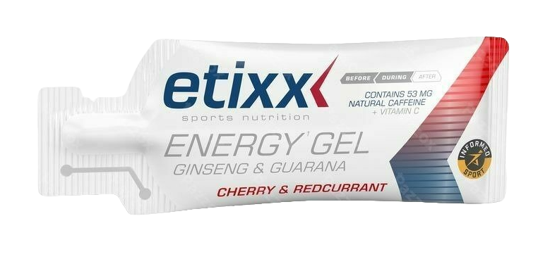 Energy Gel Ginseng & Guarana - Rode Vruchten