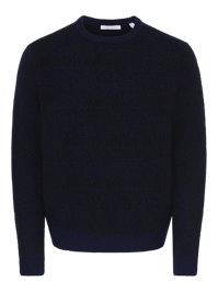 Ssage Nordic Reg Ls Crew Knit Frml