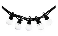 Premium Patio Lichtslinger Round Bulbs Starter Kit