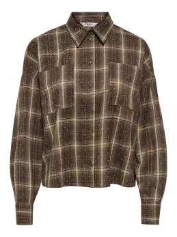 ONLILSTON LS Glitter Detail Shirt Overhemd