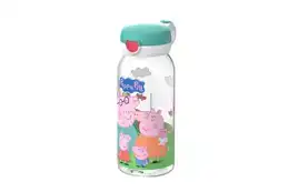 Campus Drinkfles met Flipdop 600 ml - Peppa Pig