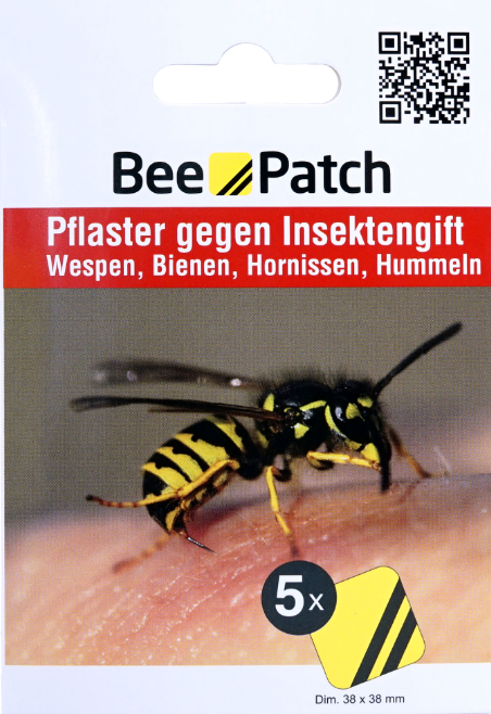 Bee-Patch pleister tegen insektengif