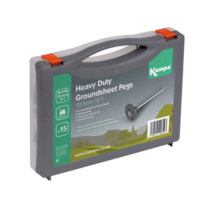 Kampa Heavy Duty Grondzeil Haringen (15 st.)