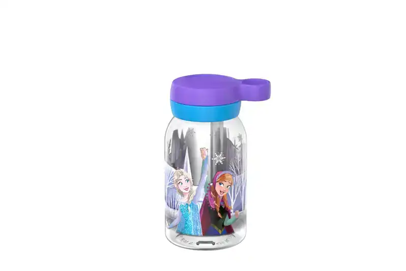 Mepal Campus Drinkfles met Rietje 450 ml - Frozen Friends