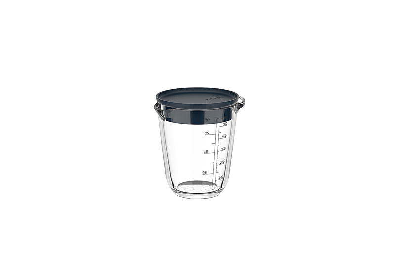 Mepal Maatbeker met Deksel Chef It Glas 500 ml