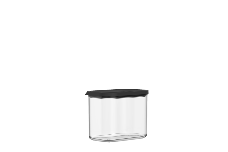 BEWAARDOOS MODULA 1000 ML - ZWART ()