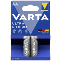 Ultra Lithium AA 2-pack Batterijen