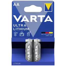 Ultra Lithium AA 2-pack Batterijen