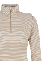 Ivory 1/4 Zip Trui