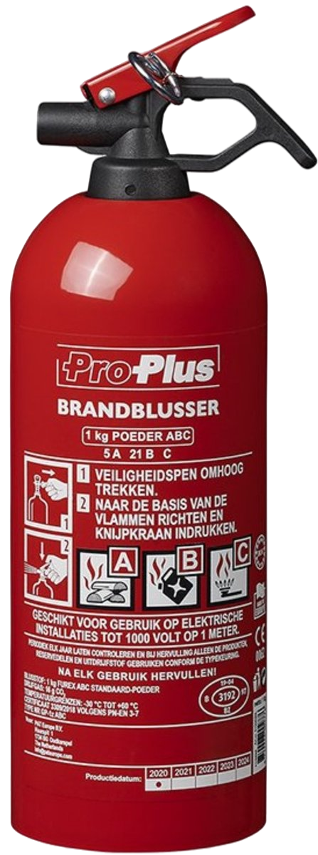 Pro Plus Poeder Brandblusser