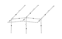 Frame Voortent President/Smaragd FTP Fiber