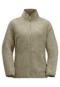 High Curl Fleece Jas