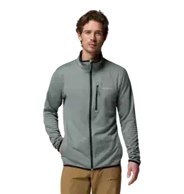 Essential Hike Grid Fleece Jas