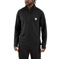 Mock Neck Half-Zip T-Shirt