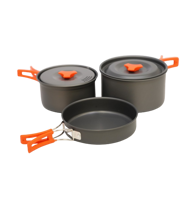 Hard Anodised Cook Kit (2 pers.)