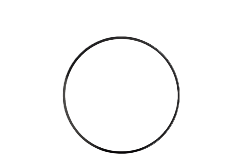 ONTBIJTBORD FLOW 230 MM - ZWART ()