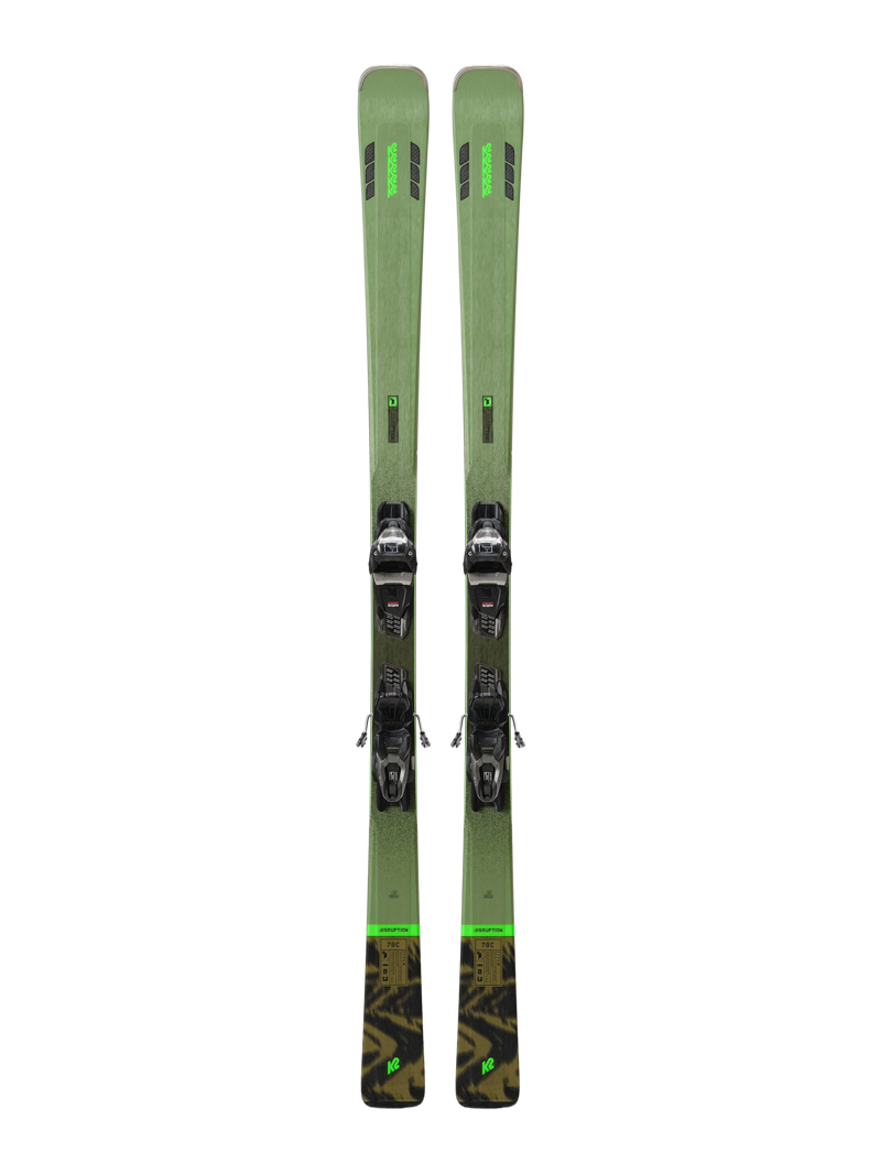 Disruption 78C Ski's + Bindingen