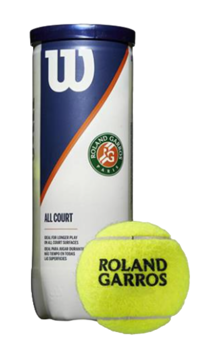 Roland Garros All Court 3-tin Tennisballen