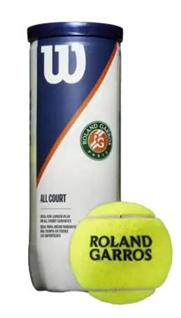 Roland Garros All Court 3-tin Tennisballen