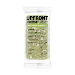 Eiwitreep Crispy Matcha Witte Choco