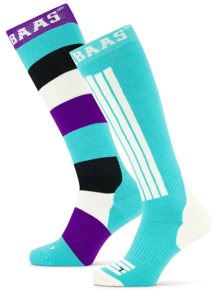 Striped Ski Sokken 2-pack