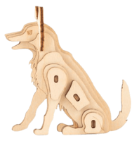 DOG 3D WOODEN PUZZLE