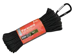 550 Paracord 30,5 m Karabijnhaak