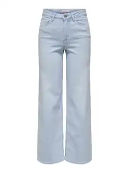 Madison Blush Wide Leg Cropped Jeans