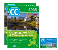 ACSI CampingCard & Camperplaatsen 2025