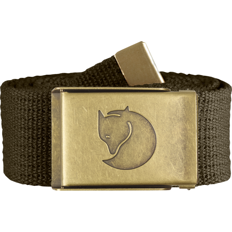 Fjällräven Canvas Brass Belt 4 cm