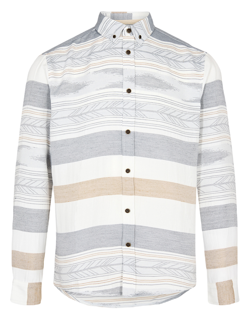 Konrad Jacquard Blouse