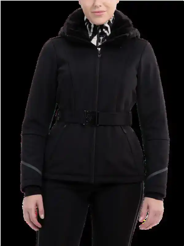 FALCON - rhoda - Softshell ski dames - Zwart