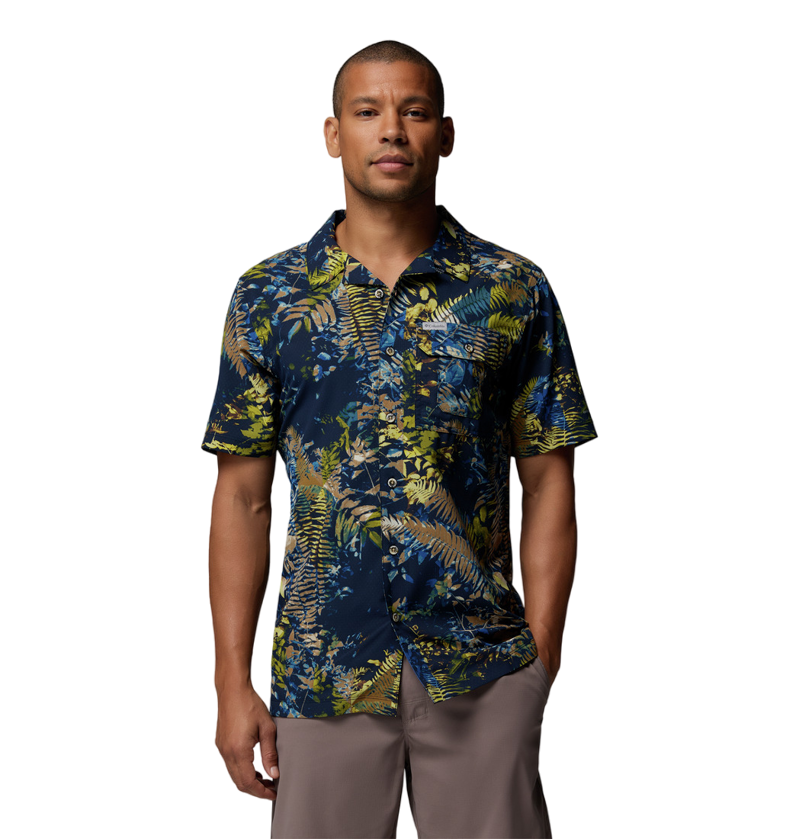 Tech Trail Utility Printed Overhemd