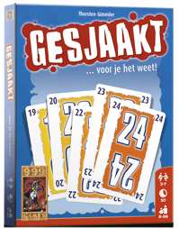 Gesjaakt! - Kaartspel