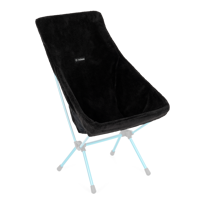 Fleecehoes voor Chair One Highback Kampeerstoel